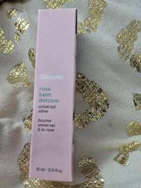 Brand New Glossier Rose Balm Dotcom Universal Skin Salve